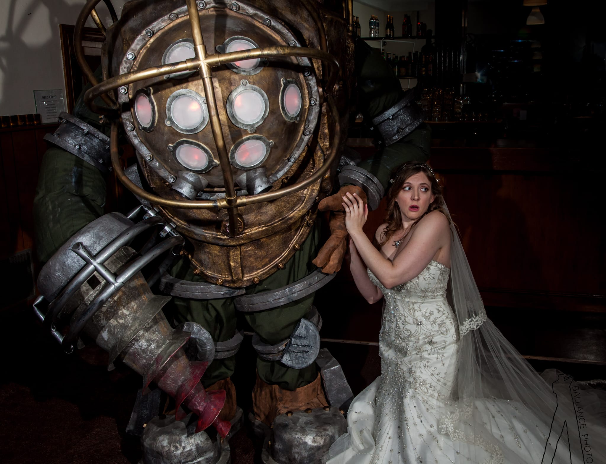 Bigger Big Daddy saves the bride