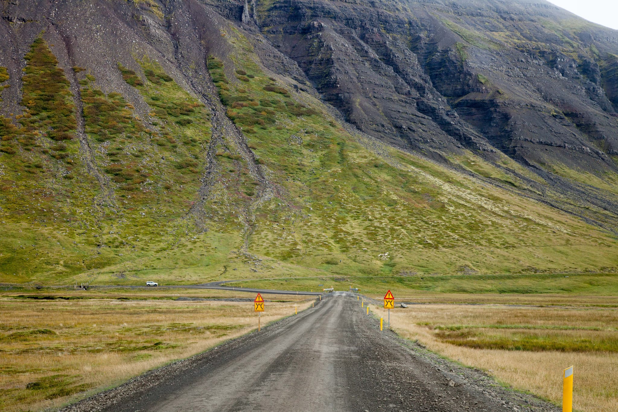 The road ahead - Route 54, Iceland - 64.969907, -22.569708