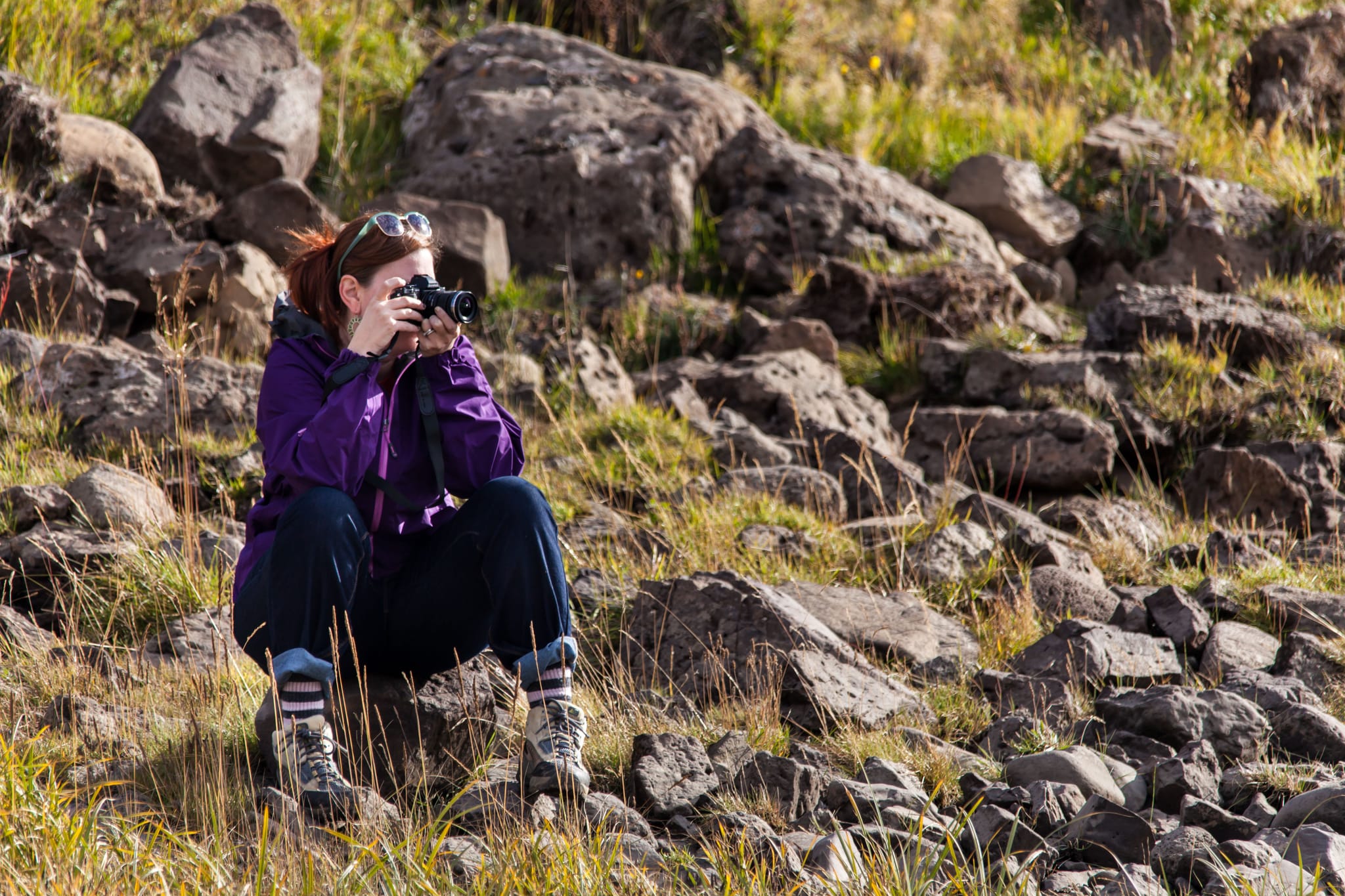 Kate Shooting a waterfall near Bourganes-0003