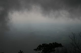 cloud frame - table rock - linville gorge