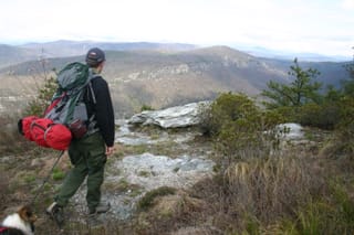 Hiking in Linville Gorge
