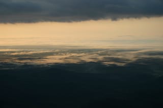 Linville Gorge - view from Table Rock - sunrise