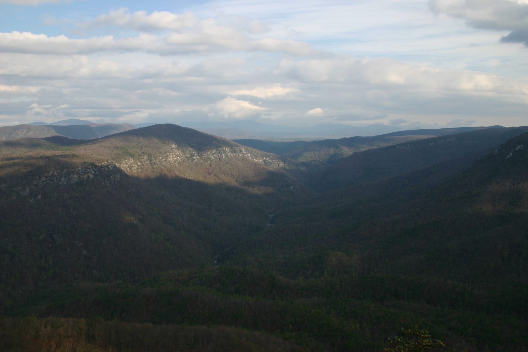 Linville Gorge - Cloudy Day