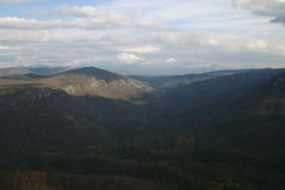 Linville Gorge - Cloudy Day
