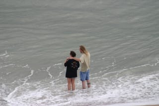 Lindsay and Jay at Carolina Beach