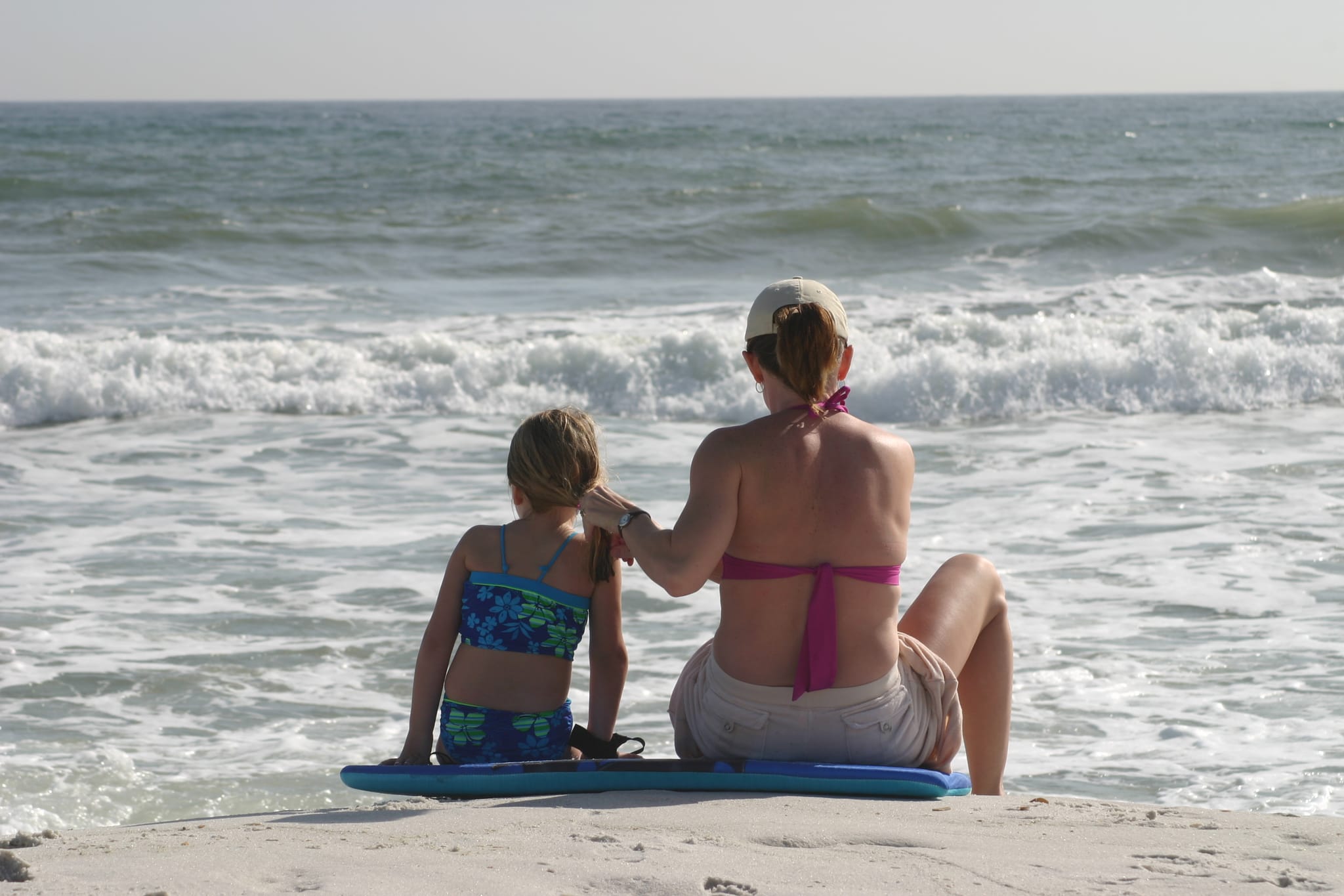 Lauren and Mary at Navarre Beach