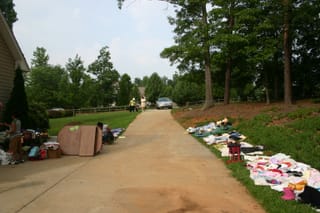 Yard Sale at Kyla