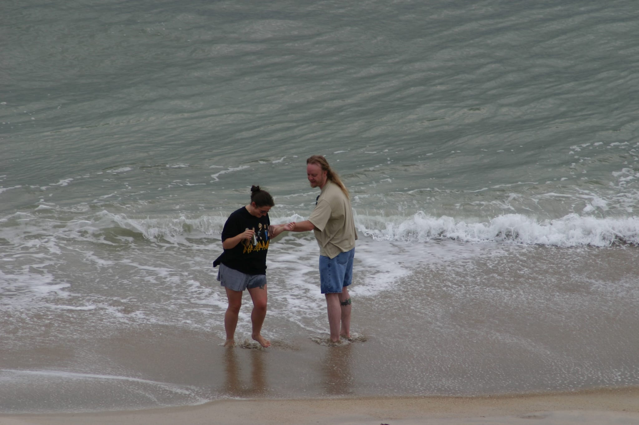 Lindsay and Jay at Carolina Beach