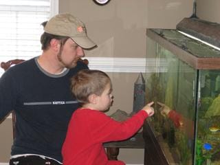 Me, will and fishies