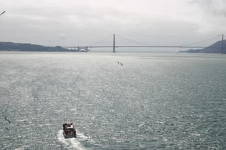 Headed toward the Golden Gate