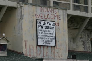 Alcatraz welcome