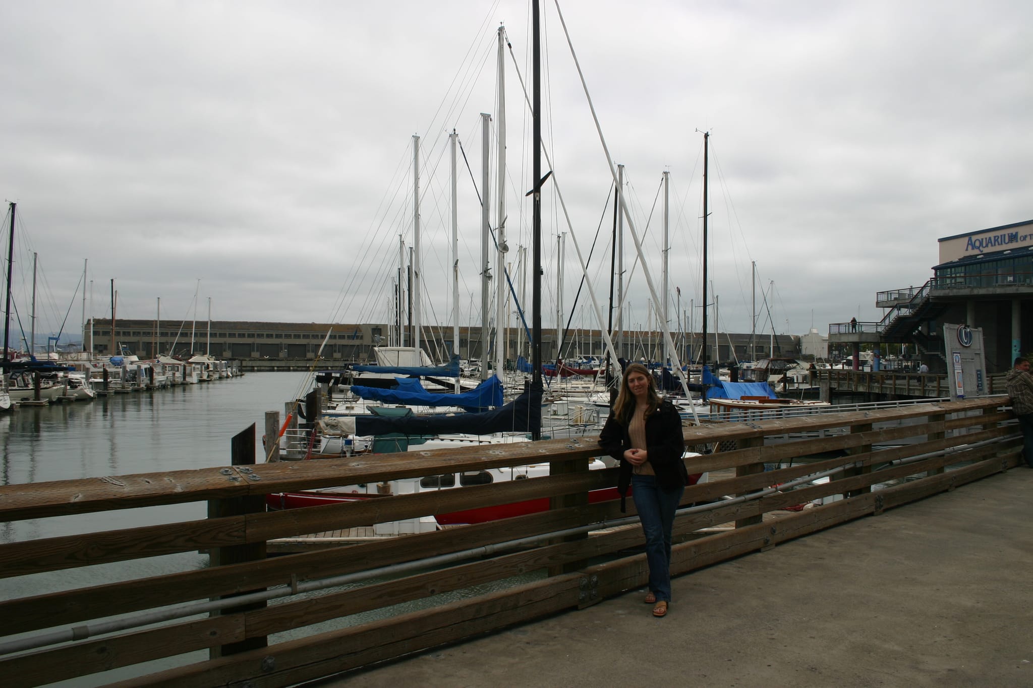 Bridget by the Harbor in Fisherman's Warf, San Francisco, CA