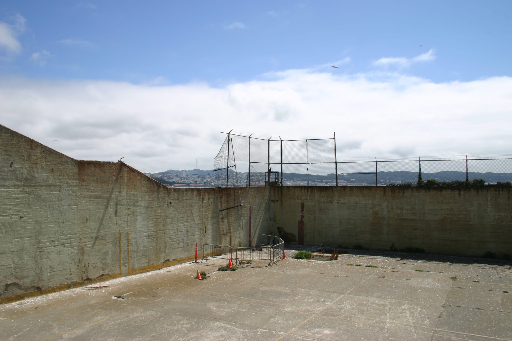 The Yard at Alcatraz