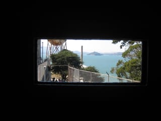 Alcatraz - Window view from the Cell Block