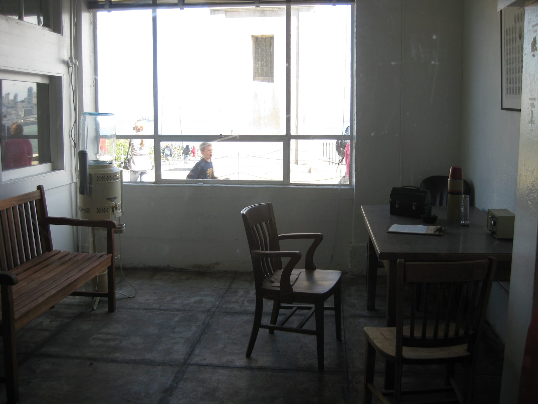 Alcatraz - Guards' breakroom