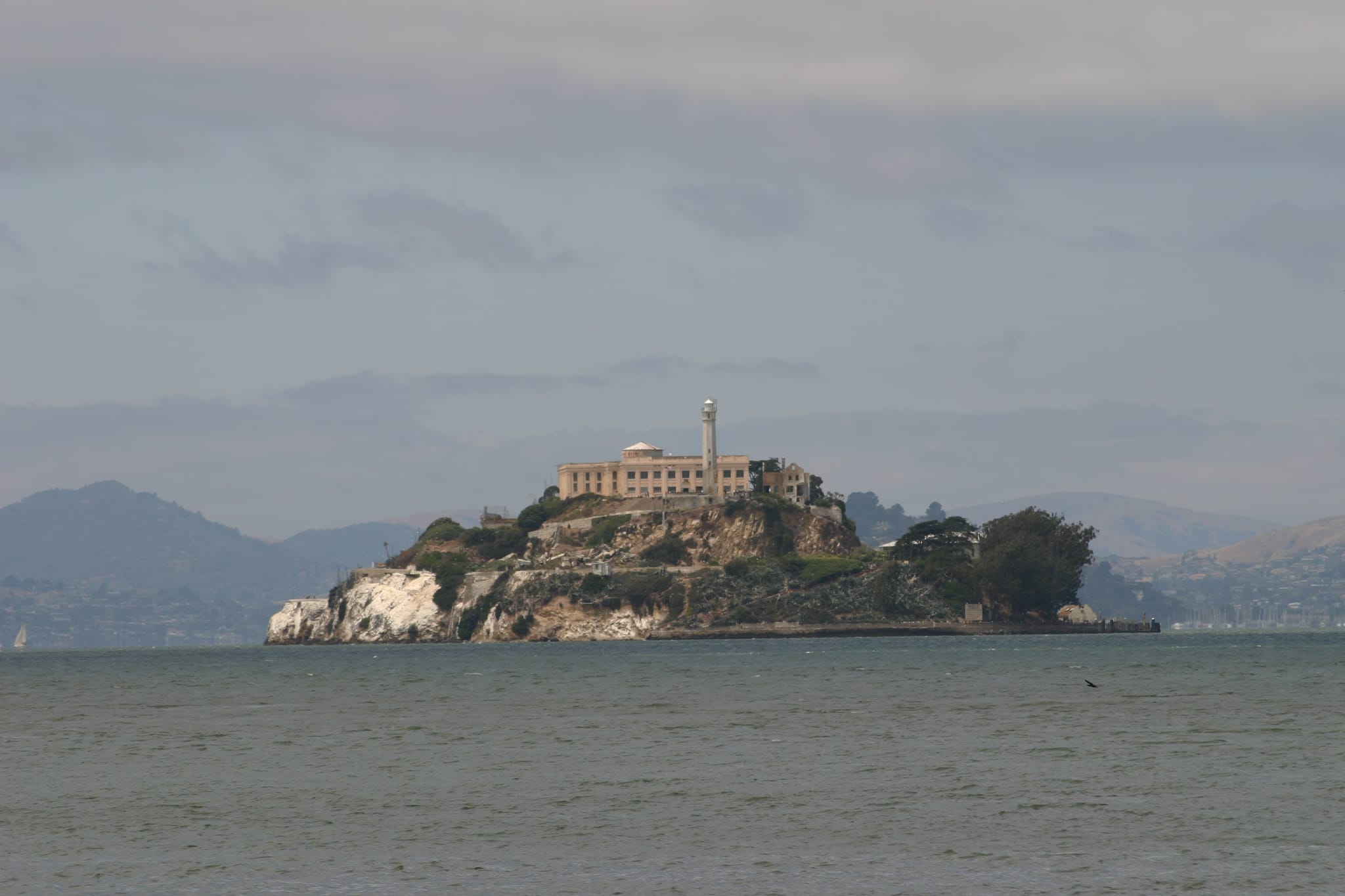 Alcatraz Island, view from San Francisco