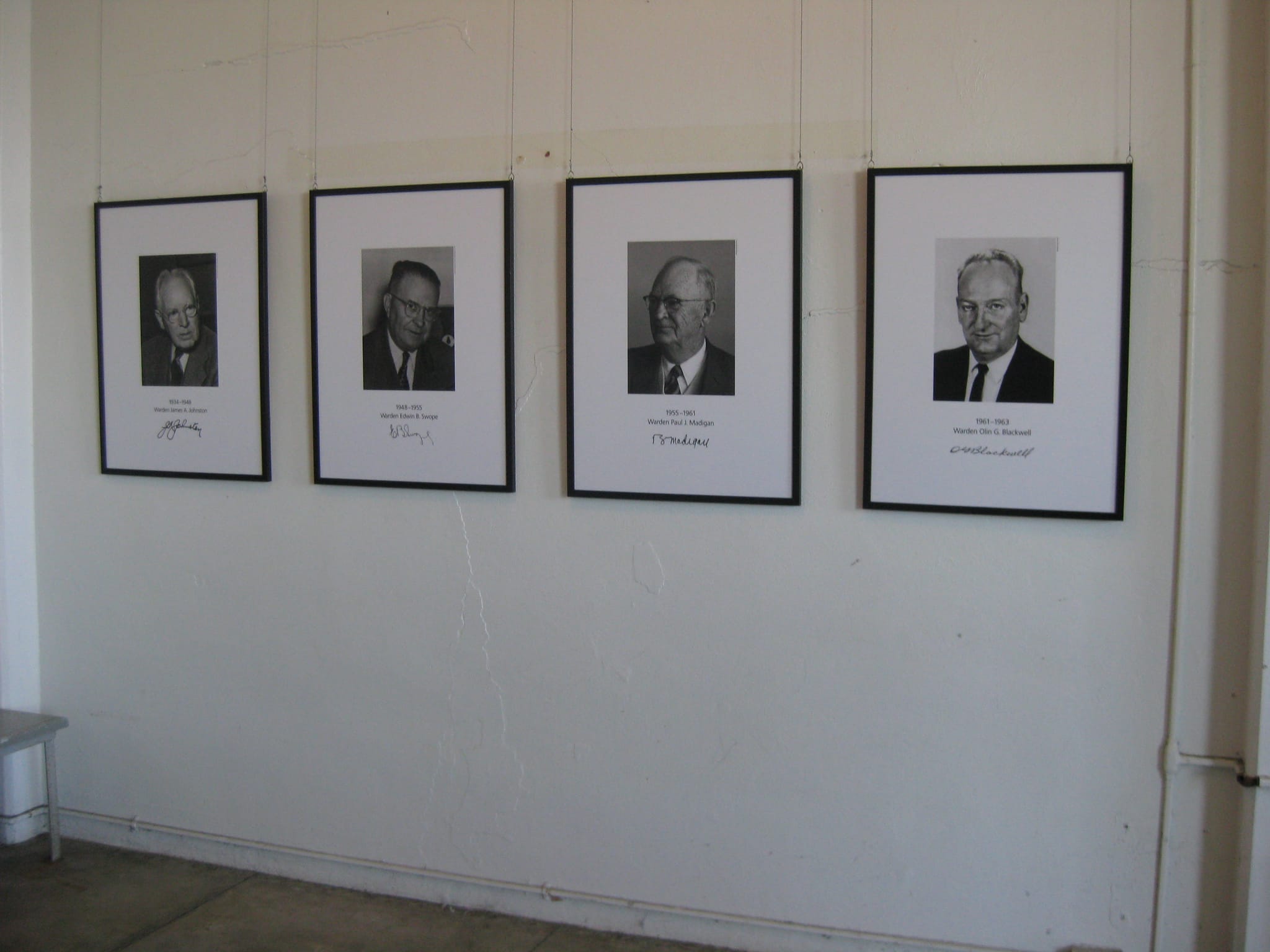 Wardens of Alcatraz Prison