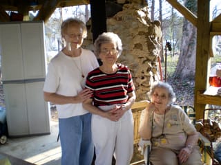 Melba, Aunt Elmore, and Grandmama