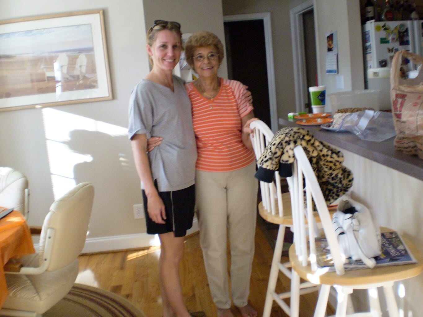 Mary and Grandma Ballance