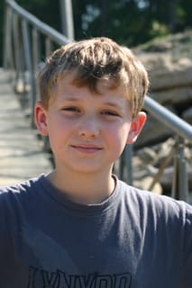 Hayden at Jordan Lake