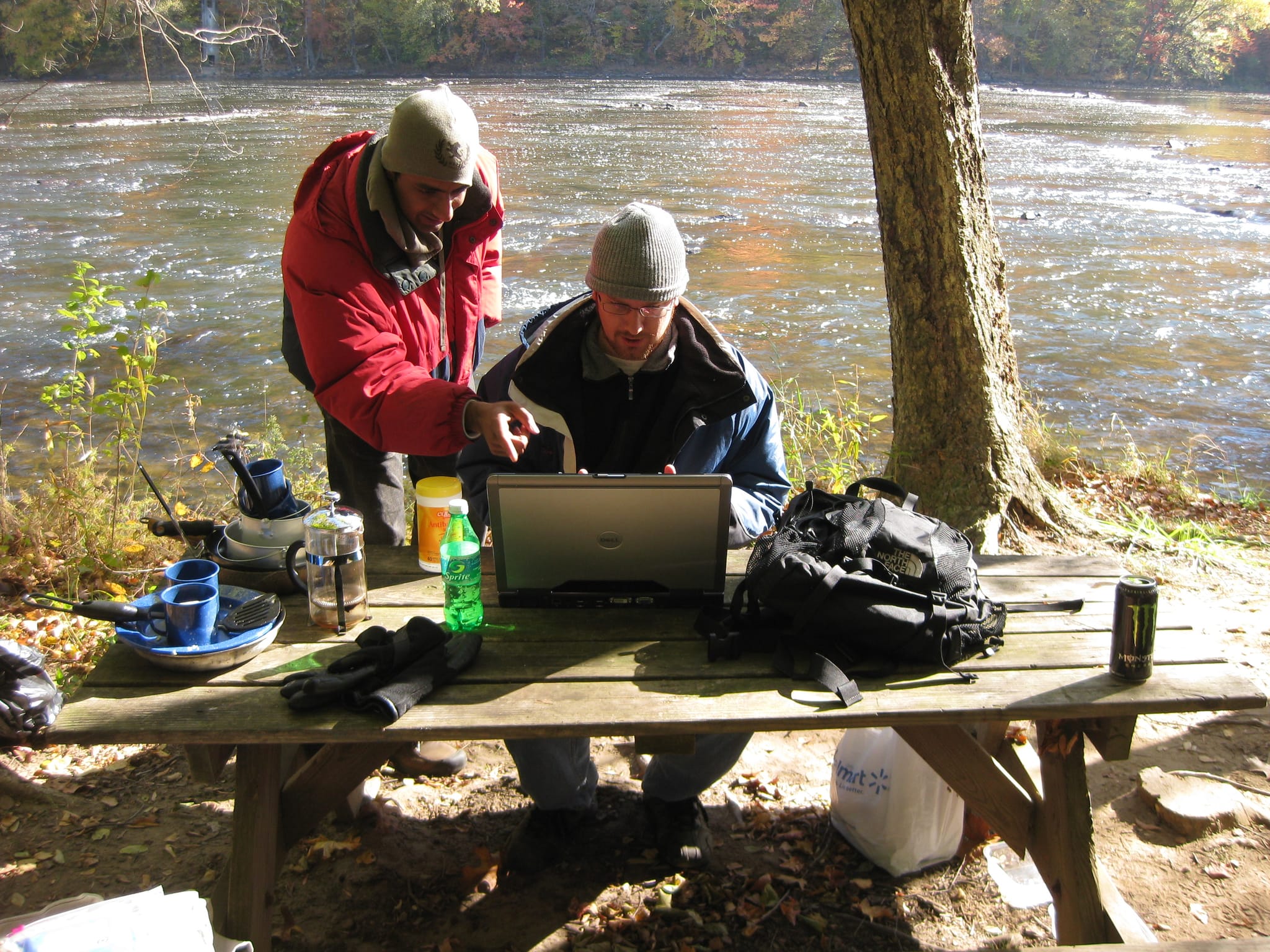 Camping in Hot Springs Nov 2008 047