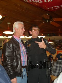 Dad at his retirement party