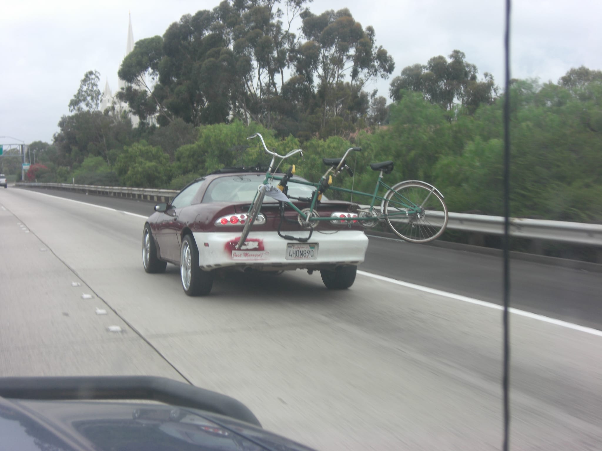CamaroWithBicycle