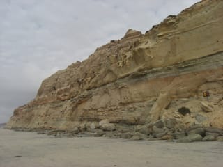 Torrey Pines, sand cliffs