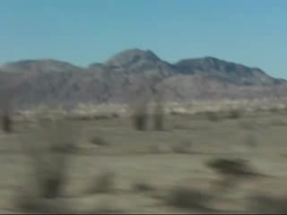 Driving throught the Arizona Desert