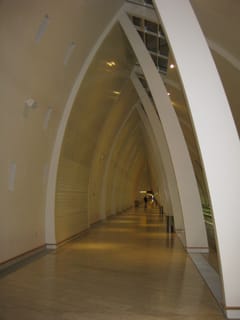 Archway in the Copenhagen airport