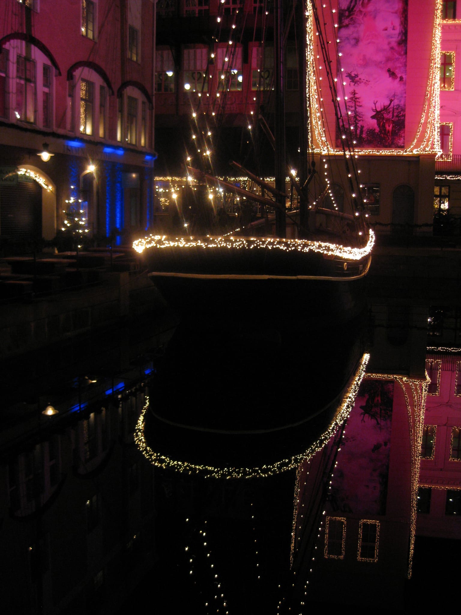 Boat in Liseberg, Göteborg, Sweden