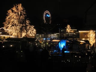 Holiday lights in Liseberg, Göteborg, Sweden