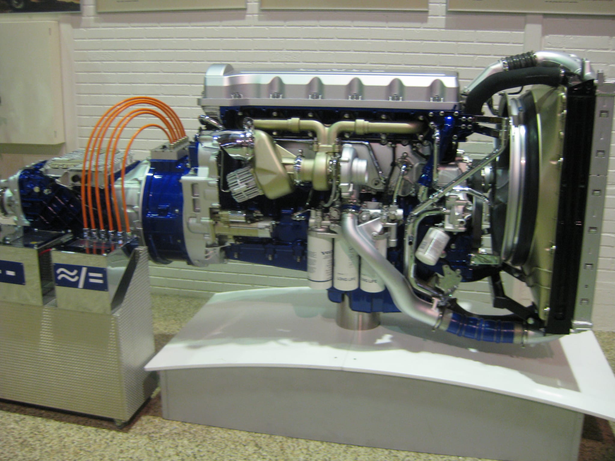 A bus engine, I believe.