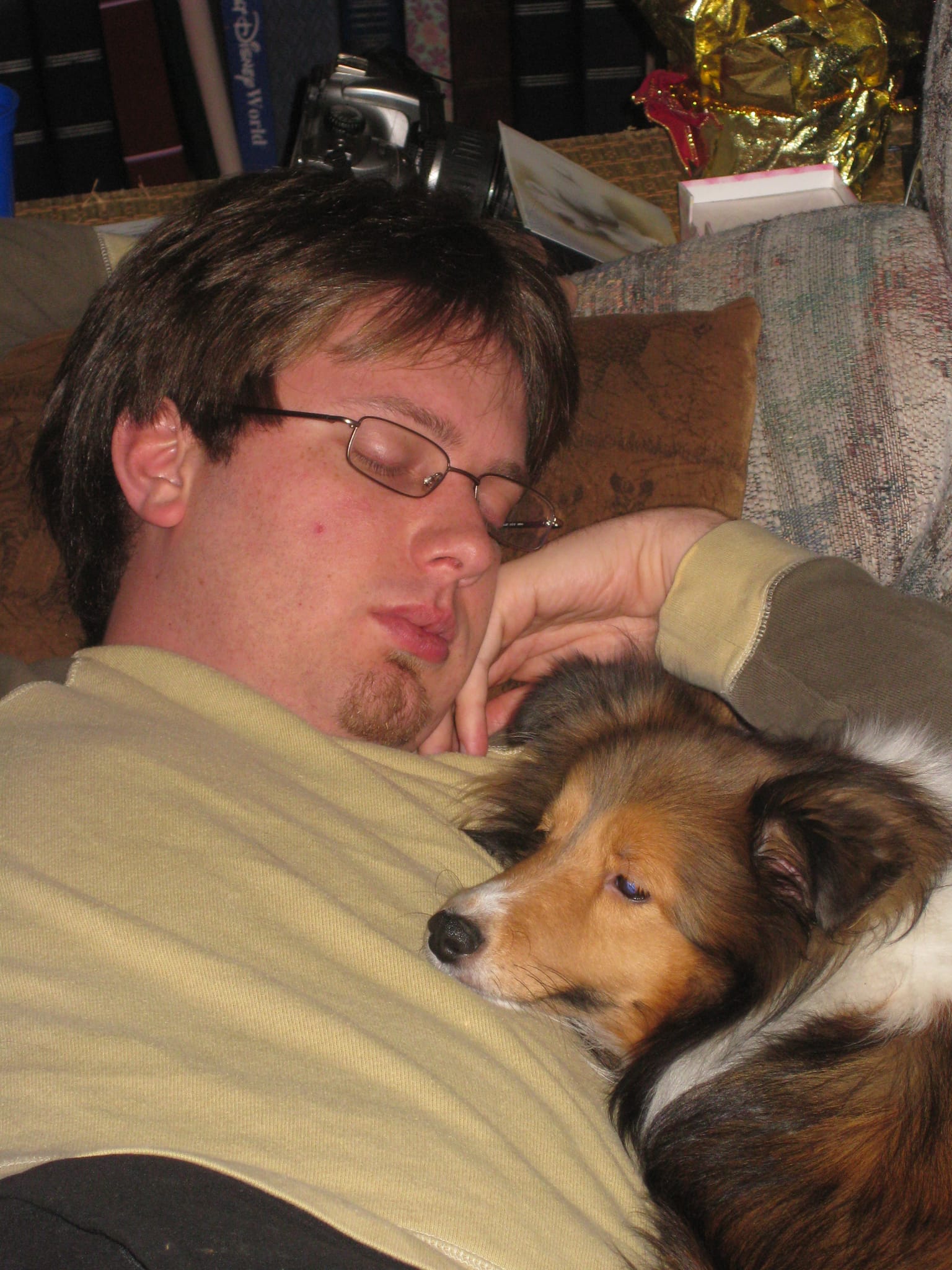 Chris and Roxy Sleeping 1