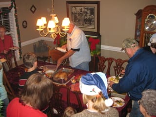 Carving Turducken 2