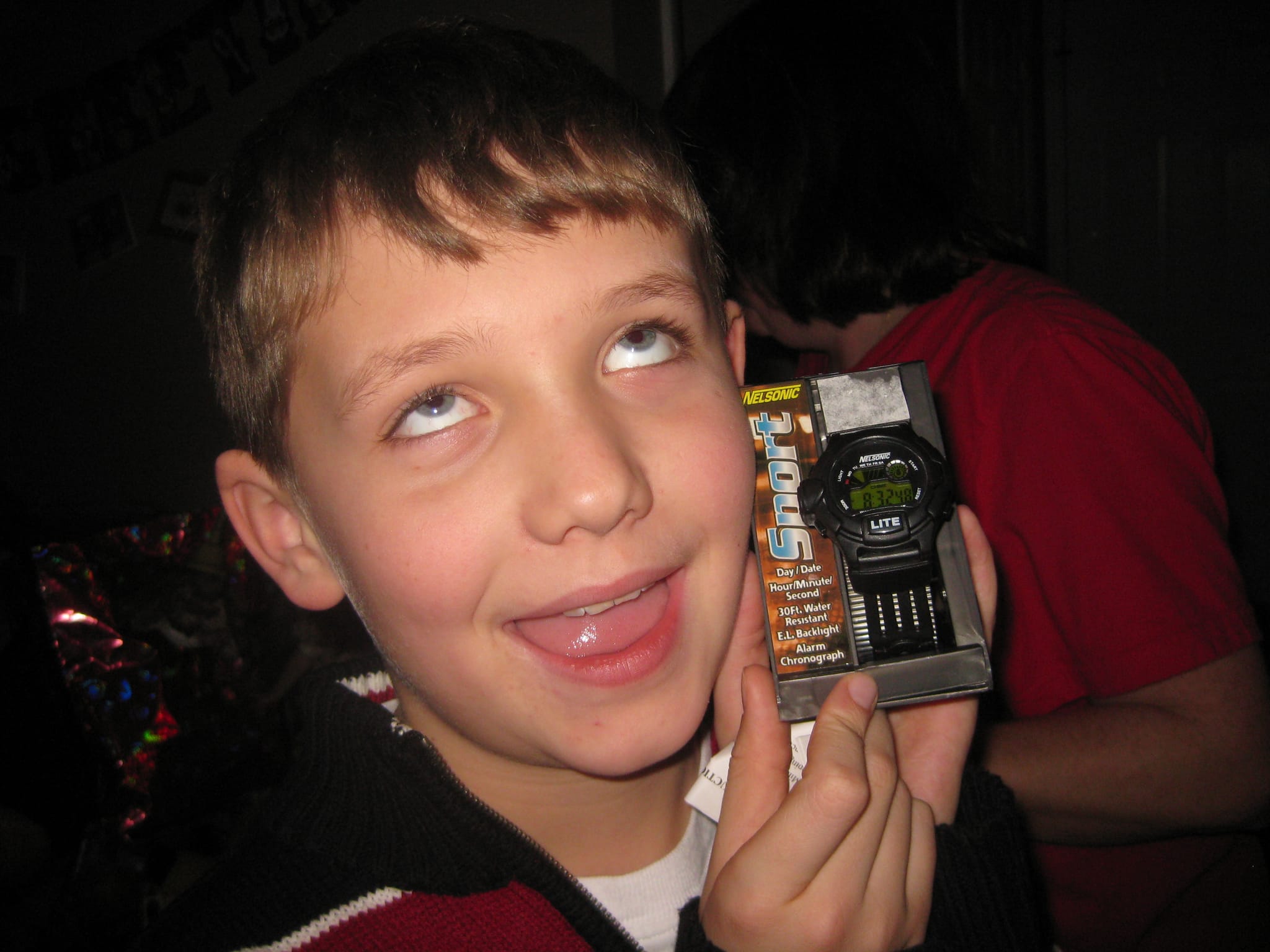 Hayden's new watch