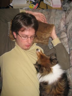 Chris and Roxy Sleeping 3
