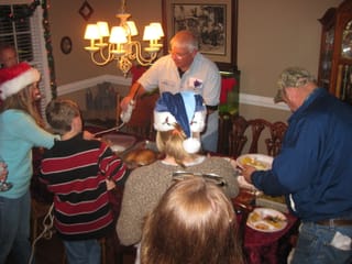 Carving Turducken 3