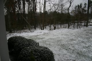 First snow