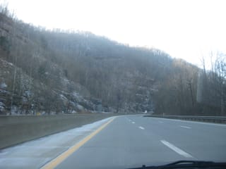 driving through mountains 10