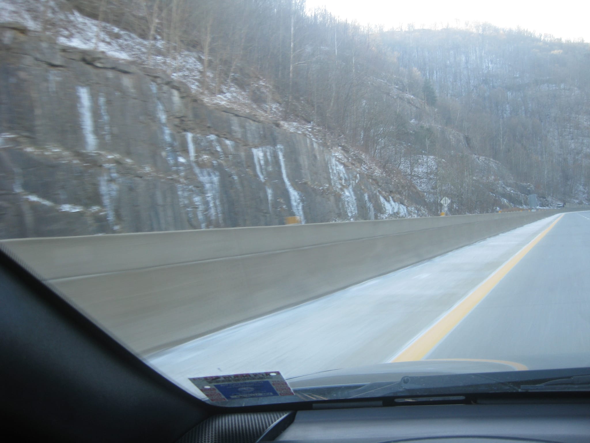 driving through mountains 11