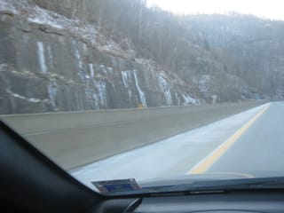 driving through mountains 11