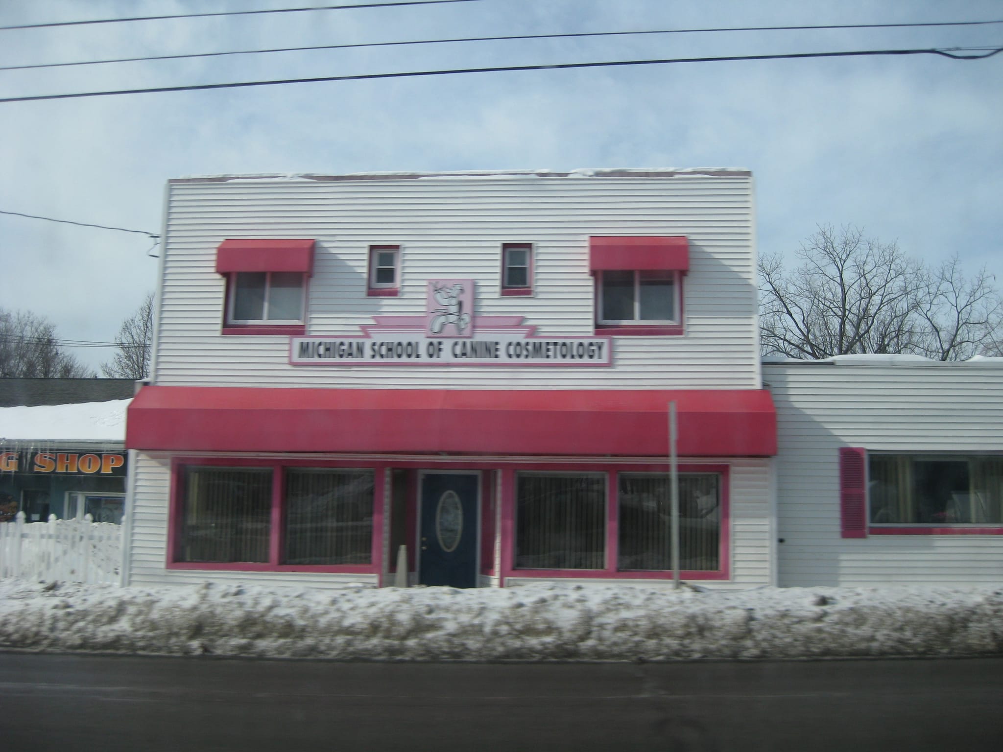 Where we use to take our dog to get groomed.