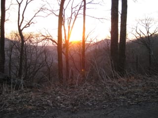 Linville Gorge sunrise