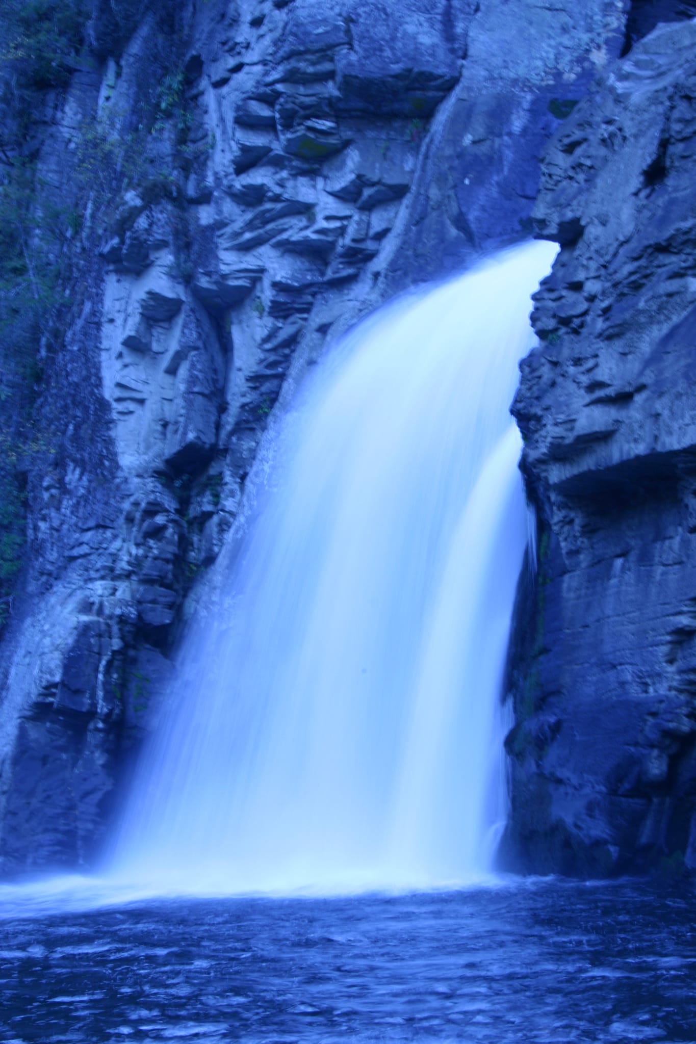 Linville Falls - Time lapse