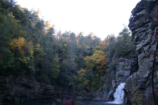 Linville Falls - basin wide view