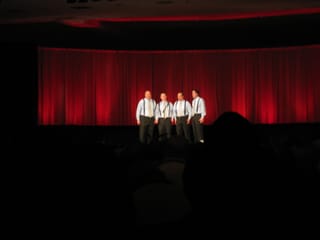 Grand central performing