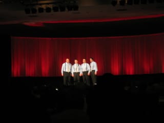 Grand central performing