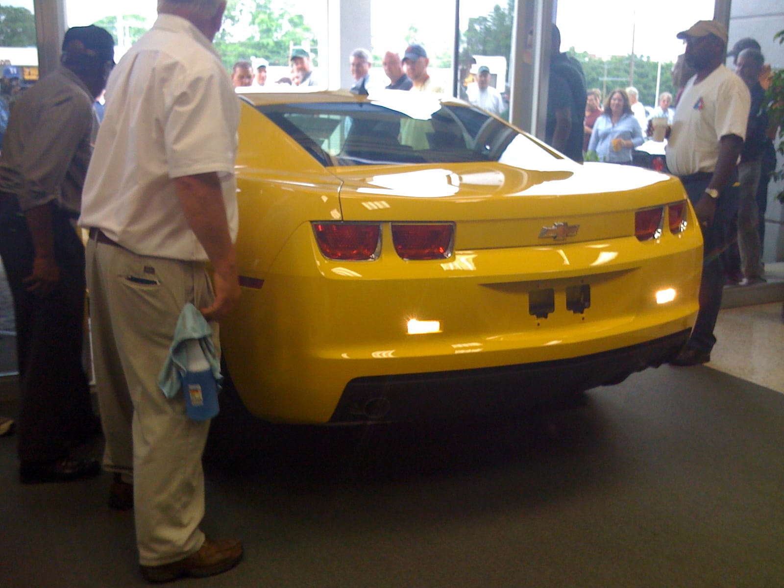2010 Camaro unveiling 12