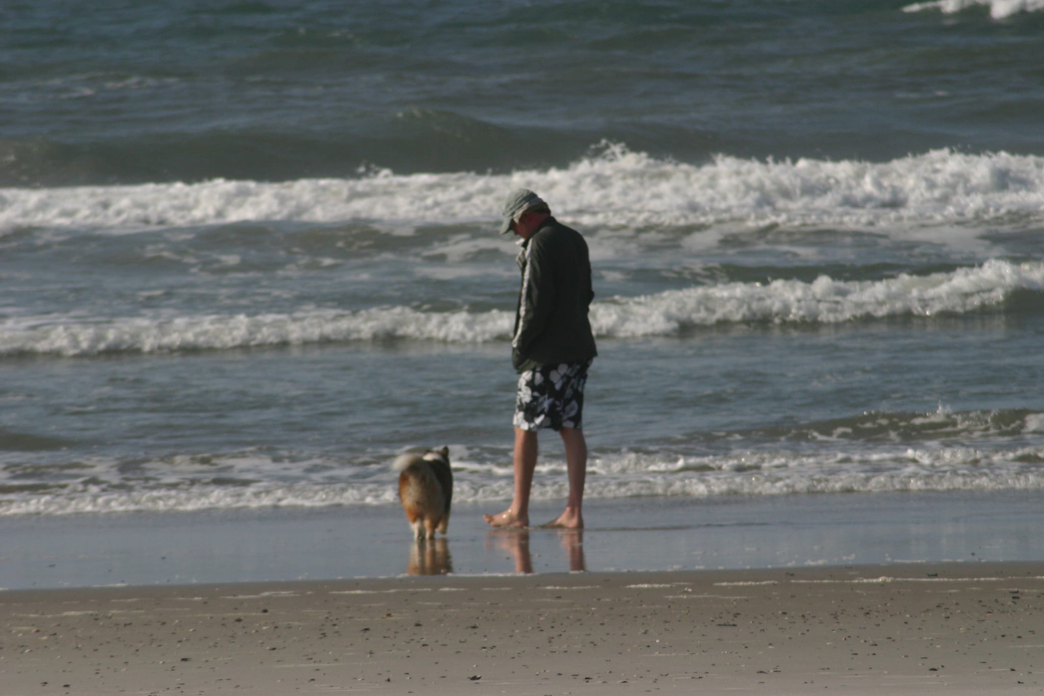 Chris and Roxy on Bear Island
